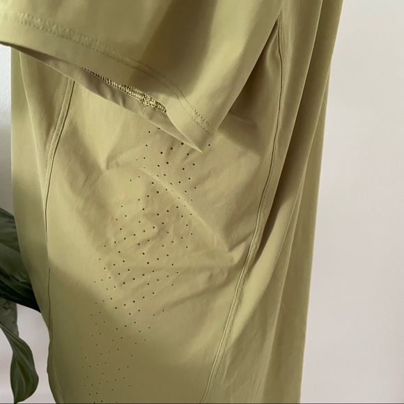 Lululemon Olive Green Running Tee - Picture 3 of 7